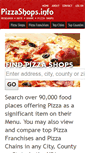 Mobile Screenshot of pizzashops.info